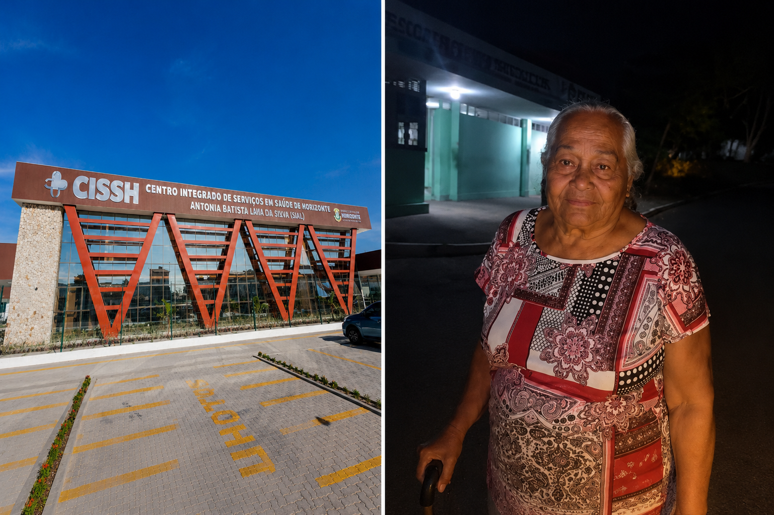 ABANDONO NA SAÚDE DE HORIZONTE; IDOSA DE QUASE 80 ANOS TERIA SIDO DEIXADA EM FORTALEZA APÓS SER LEVADA PARA CONSULTAS