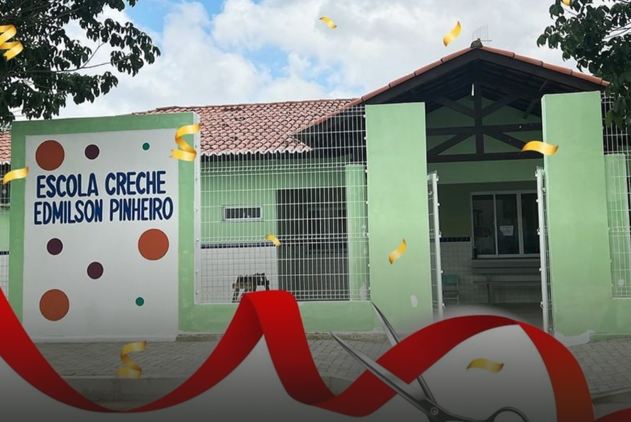 Prefeitura Municipal de Eusébio, fará na proxima quarta-feira (17) à reinauguração do CEl Edmilson Pinheiro às 17hrs