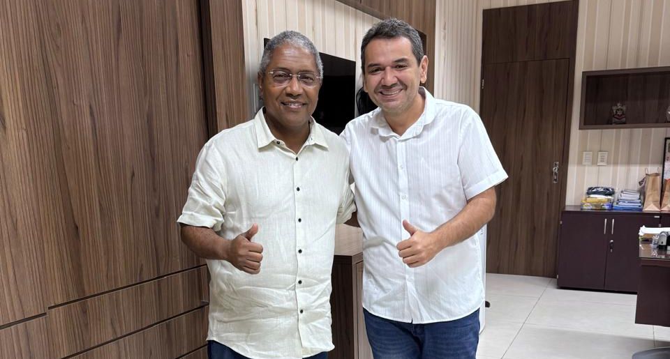 Aquiraz em Pauta: Secretário de obras Maguin Freitas é recebido pelo Superintendente do DETRAN- Ce Waldemir Catanho